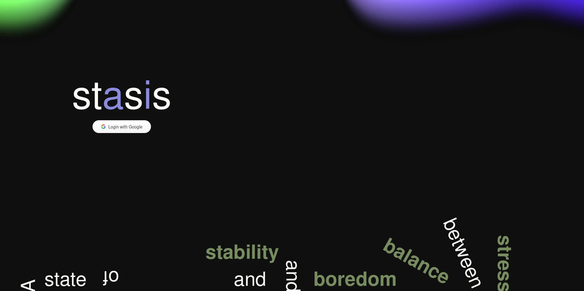stasis project preview